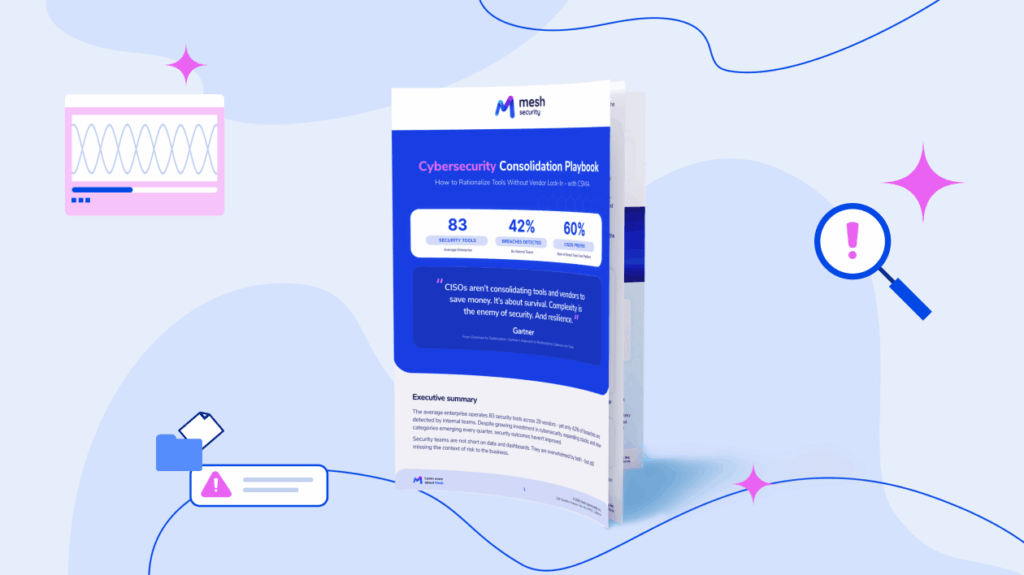 Cybersecurity Consolidation Playbook